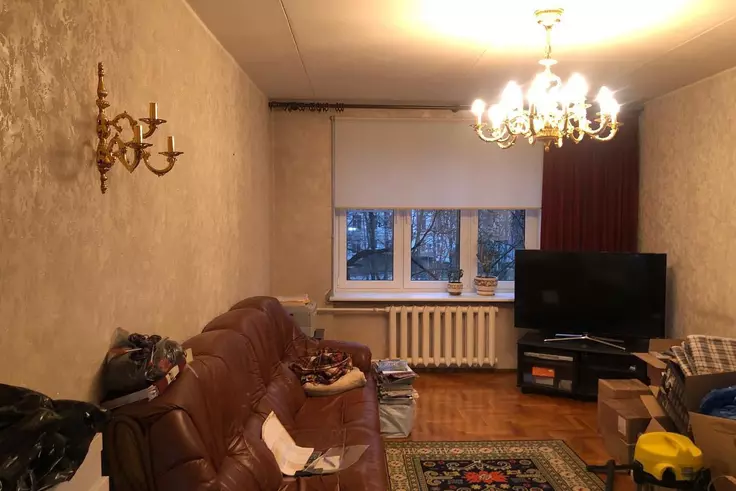 До - Дизайн проект квартиры в Хамовниках